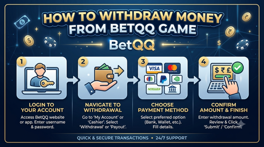 BetQQ Game Withdraw Money 2026