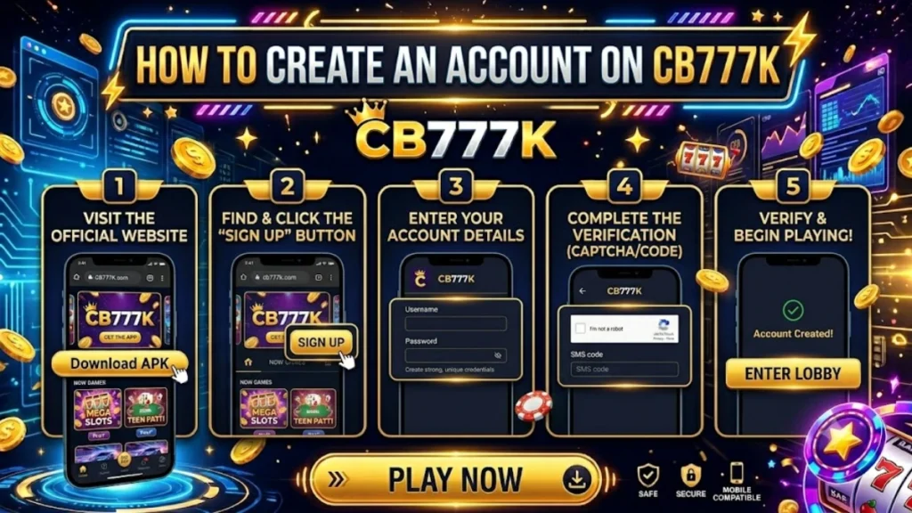 CB777K game create an account