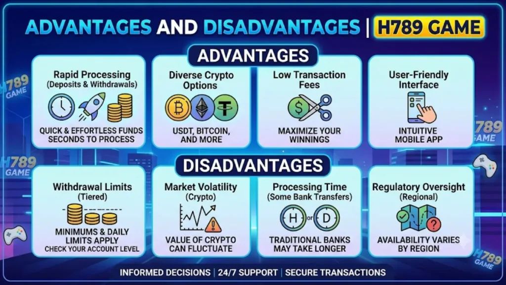 H789 game advantages and disadvantages