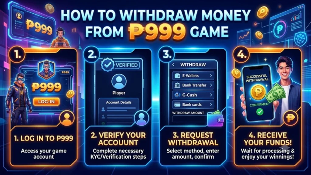 P999 game withdraw
