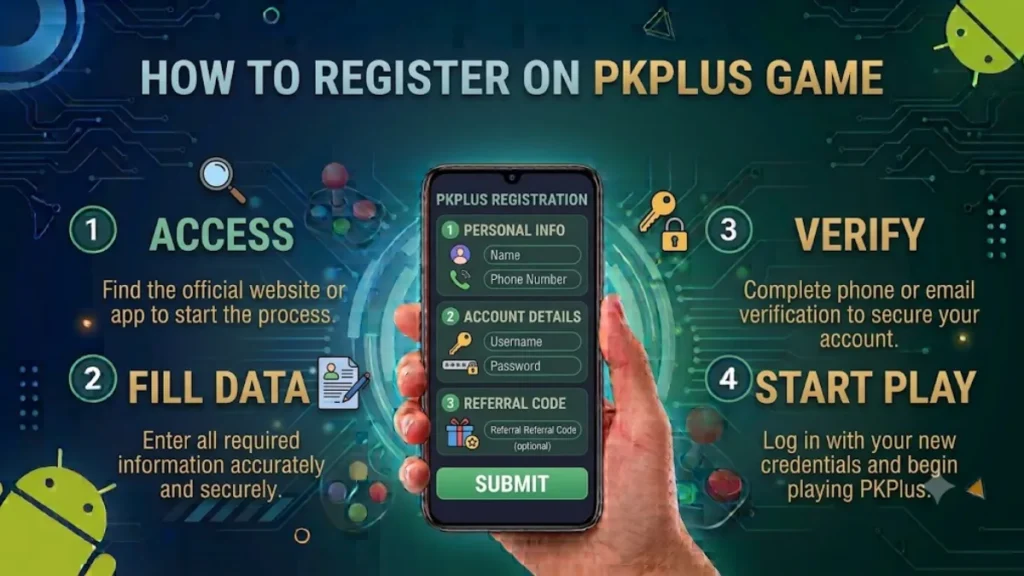 PKplus game register and login