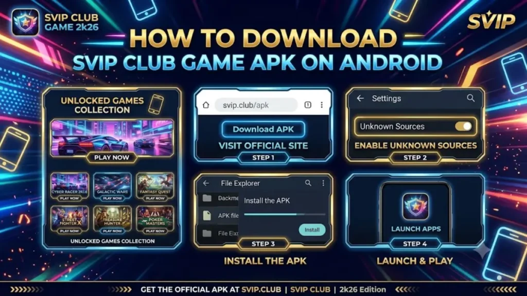 SVIP club game download and install