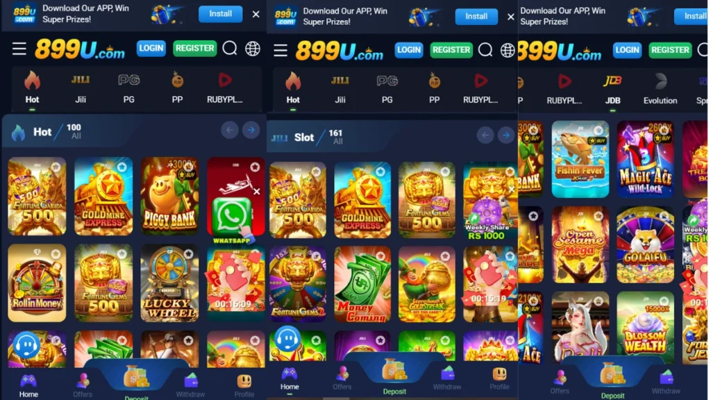 899U all Games available Pakistan Android 2026