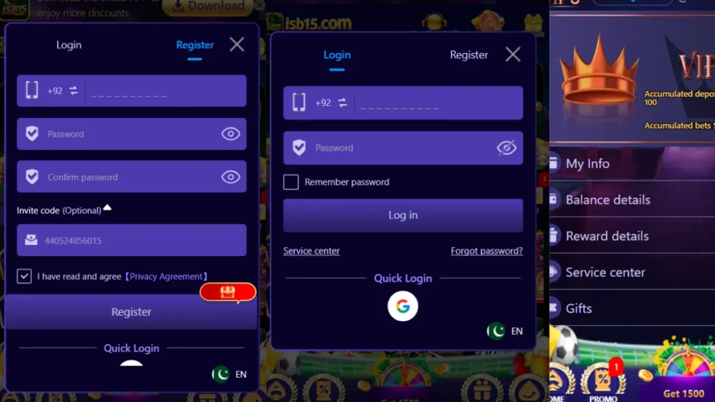 How to Register and Log In to ISB15 Game  