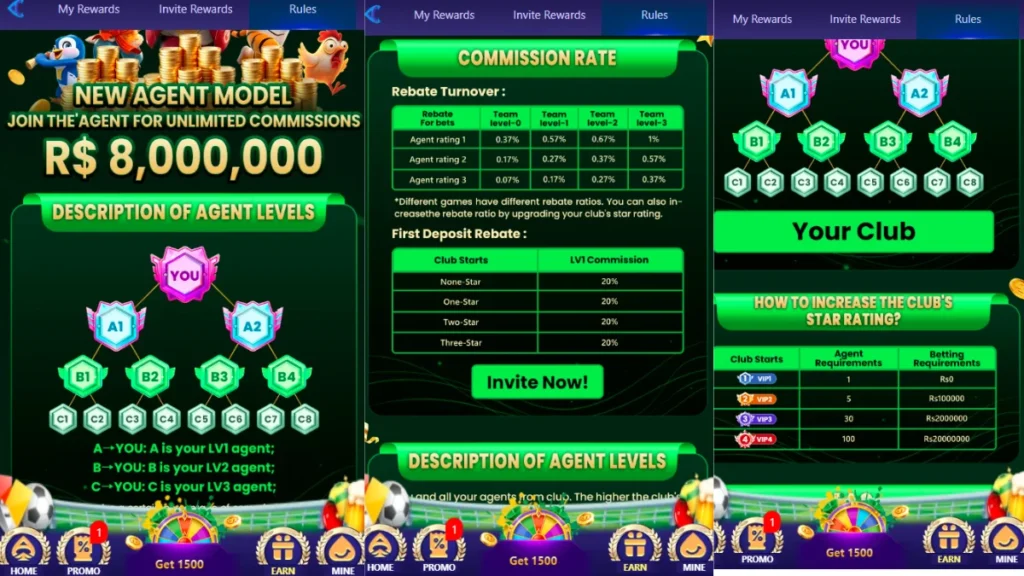Bonuses and Rewards on ISB15 Game
