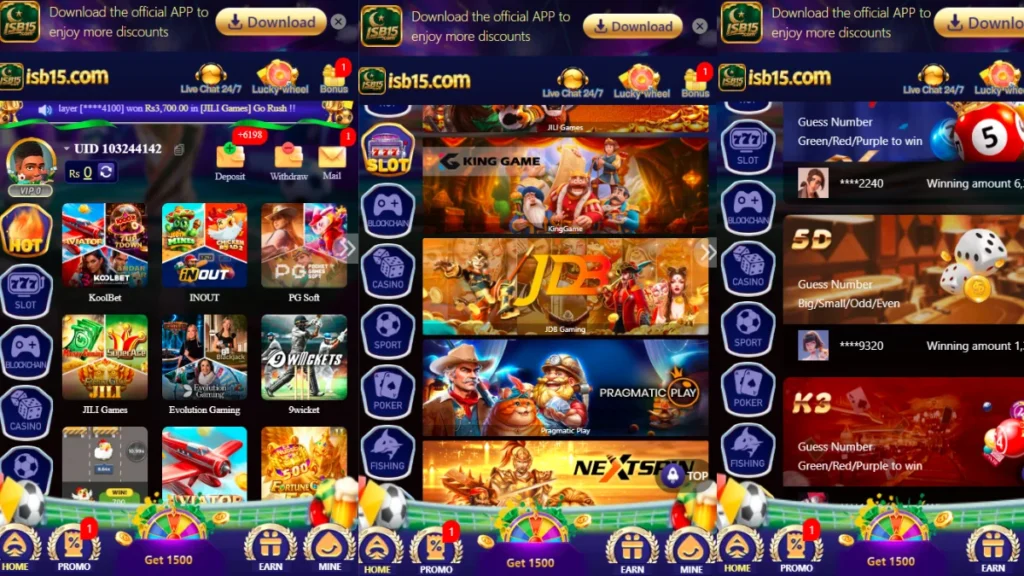 ISB15 Game Home Page and All Games 2026
