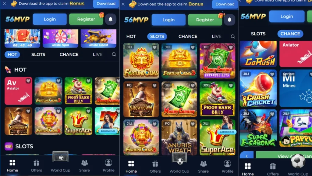 Key Features of 56MVP Game APK