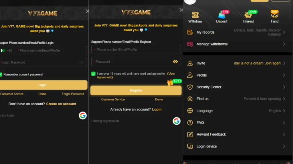 V77 Game Registration and Login Guide 2026 (