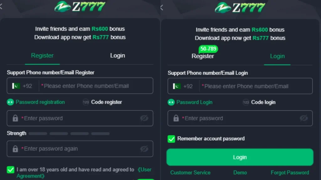Z777 Game Register and Log In 2026